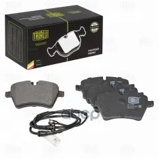 Колодки торм. для а/м Mini Cooper S/D/SD (06-) диск. перед. (в компл. с датчиком) (PF 4388) Trialli арт. PF4388
