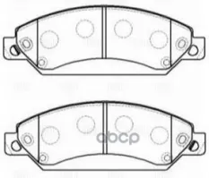 Колодки торм. для а/м Chevrolet Tahoe (07-)/(14-)/Cadillac Escalade (06-) диск. перед. (PF 4396) Trialli арт. PF 4396
