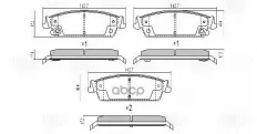 Колодки торм. для а/м Chevrolet Tahoe (07-)/Cadillac Escalade (06-) диск. зад. (PF 4397) Trialli арт. PF 4397
