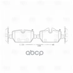 колодки дисковые задние!BMW E81/E87/E90 1.6i-2.0i/1.6D/1.8D 04>,Mini Cooper 1.6-2.0 10> Trialli арт. PF4136