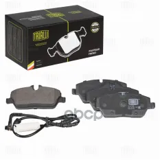 Колодки торм. для а/м BMW 1 (E81) (04-)/Mini Cooper (06-) диск. перед. (с датчиком) (PF 4137) Trialli арт. pf-4137