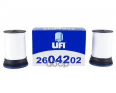 Фильтр топливный 2.2D высокий (к-кт 2шт.) UFI арт. '2604202