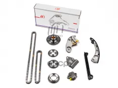 Комплект ГРМ Suzuki J20A SX4, Vitara, полный (2-цепи+ натяжители+ успокоители, звездочки КВ/РВ) UM United Motors арт. 42CDC145