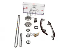 Комплект ГРМ Toyota 1AZ/2AZ (2 цепи+ натяжитель+успокоители+сальник, звездочки КВ/Р) (13506-28010,13 United Motors арт. 43-CDC157