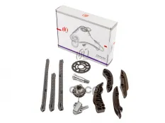 Комплект ГРМ BMW N47D20A полный (3-цепи+ натяжители+ успокоители, звездочки КВ/РВ) (13 52 7 797 902) United Motors арт. 03-CDC076