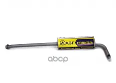 Глушитель ГАЗ-3302 дв.УМЗ ЕВРО-3,4 длинный с фланцем выход боковой АЗГ АЗГ арт. 330202-1201008-41