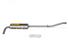 Глушитель ГАЗ-330232 дв.УМЗ ЕВРО-3,4 длинный без фланца выход боковой АЗГ АЗГ арт. 330232-1201008-20