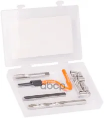 Набор инструментов и вставок для восстановления резьбы М14х1.25мм 15 предметов АВТОДЕЛО АвтоDело арт. 40394