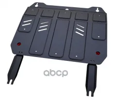 Защита картера + КПП + комплект крепежа, Сталь, Geely GC6 2014-2017,V - 1.5/Geely MK 2008-2015,V - 1 Автоброня арт. 111.01912.1