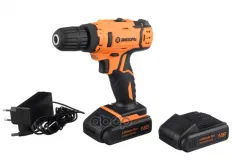 Дрель-шуруповерт аккумуляторный 18.0В 1.5Ач (2АКБ Li-Ion,кейс) ВИХРЬ ВИХРЬ арт. 72/14/25