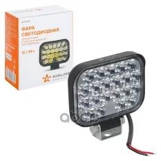 Фара светодиодная прямоугольная 21LED, направленный свет, 21Вт, 108х80х35мм, 12/24В AIRLINE ALED019 AIRLINE арт. ALED019