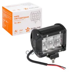 Фара рабочего света 98х78х65мм 18W 6LED 5D линза AIRLINE AIRLINE арт. ALED043