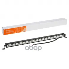 Фара светодиодная (балка) однорядная 18LED, направленный свет, 27Вт, 500x30x47мм, 12/24В AIRLINE арт. ALED064