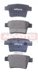 Колодки тормозные дисковые задние GEELY GEELY EMGRAND X7 2014- AKYOTO арт. akd-36201