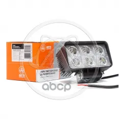 Фара светодиодная прямоугольная (направленный свет) 6 диодов 18W, 12/24V AVTOELECTRICA AVTOELECTRICA арт. AE18RT6LEDHC