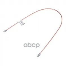 Трубка тормозная медная L 800 мм, D5 мм, штуцер М10х1,0 BOLK BBR115046 BOLK арт. BBR115046