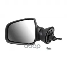 Зеркало боковое для Largus/ Logan/ Duster/Sandero трос в сборе с накладкой противоослепляющее левое BOLK BBW307005 BOLK арт. BBW307005