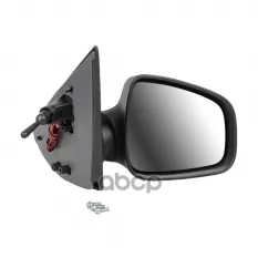Зеркало боковое тросовое ОБОГРЕВ с НАКЛАДКОЙ правое для RENAULT Logan 2/Sandero 2014 BOLK BBW307016 BOLK арт. BBW307016