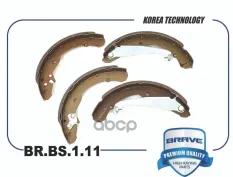 1J0698525B Колодка тормозная задняя Polo, Octavia, Jetta 230х32 BRAVE арт. BRBS111