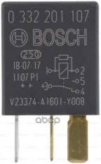 Реле электрическое AUDI A2 [8Z0] 00-05 BOSCH 0 332 201 107 (7M0951253C) Bosch арт. 0332201107