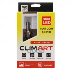 Лампа светодиодная CA H7K9A 12V (H7) /к-т 2шт CLIM ART арт. cla00670