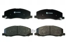 Колодки тормозные передние, Low Metallic, GENERAL MOTORS CWORKS арт. C11CR0065