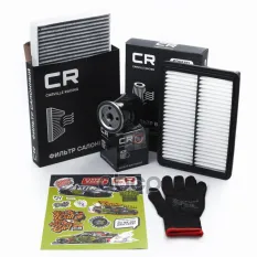 Компл. фильтров для а/м Chery Tiggo 4/7/8/Omoda C5/Exeed LX 1.5T (масл+возд+салон) CARVILLE RACING CRKIT1009 Carville Racing арт. CRKIT1009