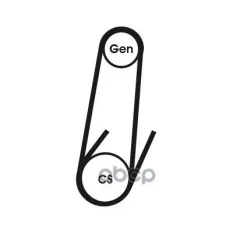 Поликлиновой ремень Continental арт. 4PK592ELAST