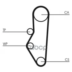 Ремень ГРМ CONTITECH CT525 (816.67) Continental арт. CT525