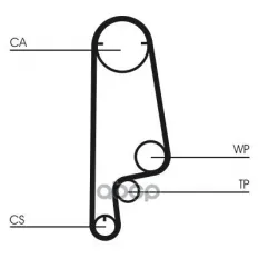 Ремень ГРМ Continental арт. CT546
