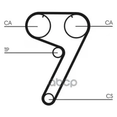 Ремень ГРМ Continental арт. CT670