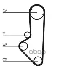 Ремень ГРМ [126 зуб., 23mm] Continental арт. CT707