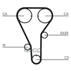 Ремень ГРМ CONTITECH CT972 (FP0112205) Continental арт. CT972