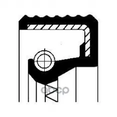 Сальник компрессора [25x35x6] FPM BABDRWX7 Cальник компрессора - MB Corteco арт. 01026501B