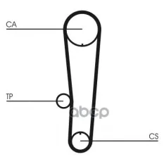 Ремень ГРМ Continental арт. CT1017