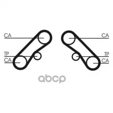 Ремень ГРМ CONTITECH CT1074 (0K9BV-12-206) Continental арт. CT1074
