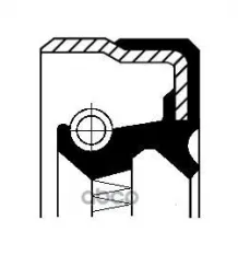 Сальник VW Golf (83-02) AUDI A2 (01-05) дифференциала наружный правый CORTECO Corteco арт. 01029144B