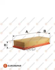 Фильтр воздушный EUROREPAR 1613722380 (13272717) EUROREPAR арт. 16 137 223 80