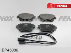 BP45086 колодки дисковые з.! Ford Transit/Tourneo Connect 2.2TDCi/2.4TDCi 06> FENOX арт. BP45086