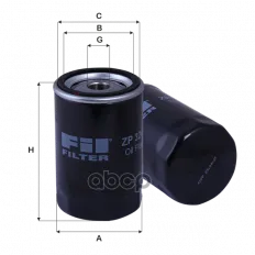 Фильтр масляный AD VW 94- FIL FILTER ZP3241 FIL FILTER арт. ZP3241