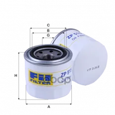 Фильтр масляный HYUNDAI KIA Mazda OPEL FIL FILTER ZP515 FIL FILTER арт. ZP515