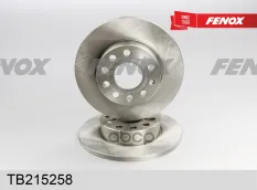 Диск тормозной FENOX TB215258 (1J0615601D) FENOX арт. TB215258