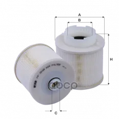 ФИЛЬТР ВОЗДУШНЫЙ AUDI A6/S6/ALLROAD 2005- AUDI A6/S6/ALLROAD 2005-> FIL FILTER H FIL FILTER арт. HP2638