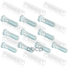 шпильки колесные! 10шт Mitsubishi Carisma 95-06 Febest арт. 0484001PCS10