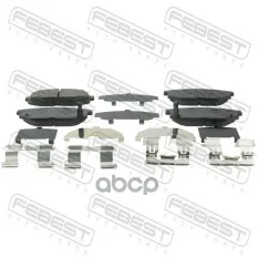 КОЛОДКИ ТОРМОЗНЫЕ ЗАДНИЕ КОМПЛЕКТ SUBARU IMPREZA (GE/GH) G12 2007-2011 Febest арт. 0801-g12r