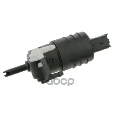 Насос стеклоомывателя RENAULT CLIO 98-, ESPACE 98-, KANGOO 98-, LAGUNA 93-01, MEGAN 96- (2 соединения) Febi арт. 24341