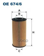 Фильтр масляный FILTRON OE674/6 (263202F000) Filtron арт. OE6746