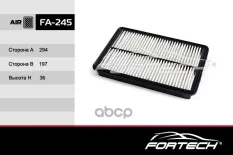 Фильтр воздушный HYUNDAI: SANTA FE III Fortech арт. FA245