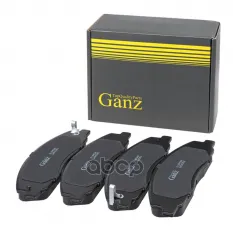 Колодки передние ГАЗель NEXT Cummins 2.8 A21R 13- GANZ GIJ09244 GANZ арт. GIJ09244