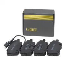 Колодки тормозные передние для SEAT IBIZA III (1999-2002)/SKODA FABIA (1999-2006) GANZ GIJ09372 GANZ арт. GIJ09372